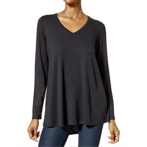 NWT Hue Women's Long Sleeve Tunic Tee